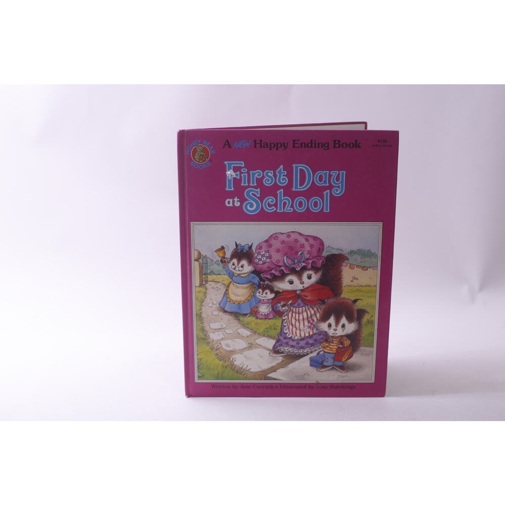 First Day At School, Picture Book, 1985, Honey Bear Books, ~ 250809-WH 435